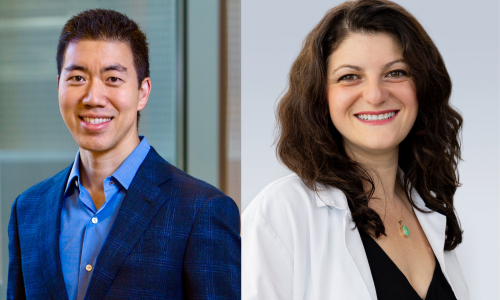 David Liu and Defne Amado